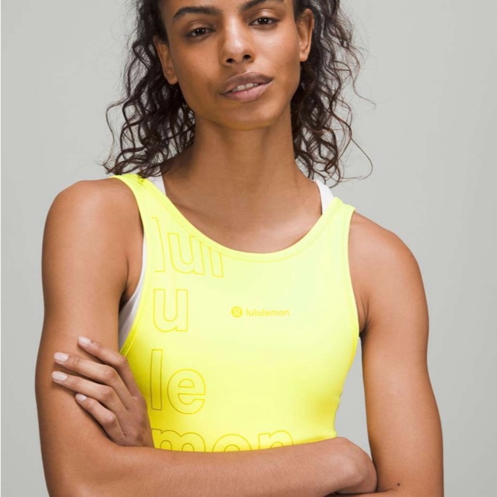 Lululemon Power Pivot Everlux Tank Top *Motif